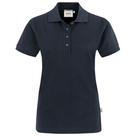 HAKRO - Damen Poloshirt Pima-Cotton 201, tinte, Größe S