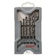 Bosch - Betonbohrer CYL-3 Set, Silver Percussion, 7-teilig, 4, 5, 5,5, 6, 7, 8, 10mm (2607017083)