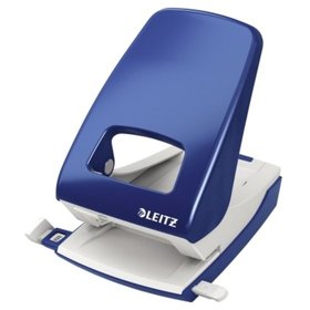 LEITZ® - Registraturlocher NeXXt 51380035 max. 40 Blatt Metall blau