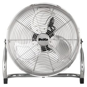 DEKO - Bodenventilator ø400mm 140W 3stuf chr 440mm 4980cbm/h