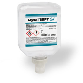 Physioderm® - MYXAL® SEPT GEL Handdesinfektionsmittel parfümfrei HACCP-konform 1L Nept.-Fl