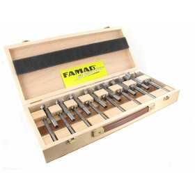 FAMAG® - 1630 Forstnerbohrer WS, 16-teiliger Satz im Holzkasten Ø 1/4 2 1/8'' -1630.616