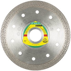 KLINGSPOR - Diamanttrennscheibe DT 900 FP, 115 x 1,4 x 22,23mm 1,4 x 10mm, profilierter Schneidrand