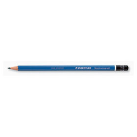 STAEDTLER® - Bleistift Mars Lumograph 100-HB 17,5cm HB Schaft blau