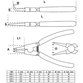 BGS - Sprengringzangen-Satz 225mm 4-teilig