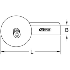 KSTOOLS® - Schneidradschaft für Abstechgerät, Variante3