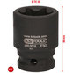 KSTOOLS® - 1/2" Spezial-Stecknuss für Mercedes, E30, 46 mm kurz