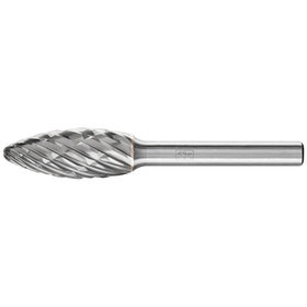 PFERD - Hartmetall Hochleistungsfrässtift CAST Flamme B Ø 12x30mm Schaft-Ø 6 mm für Gußeisen