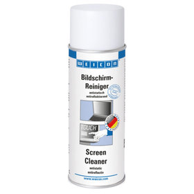 WEICON® - Bildschirmreiniger | antistatischer und antireflektierender Reiniger | 200 ml | weiß