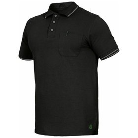 Leibwächter - Polo-Shirt-Flex-Line Schwarz, Größe 4XL