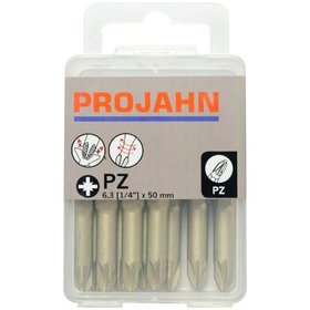 PROJAHN - 1/4" STAR Bit L50mm PZ2 ZrN 10er Pack