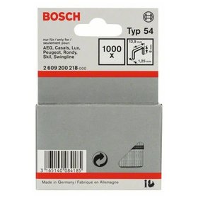 Bosch - Flachdrahtklammer Typ 54 12,9x1,25x6mm 1.000er-Pack (2609200218)