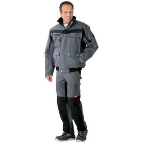 Planam - Winterjacke 2596 schiefer/schwarz, Größe XL