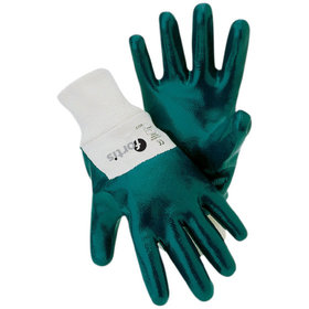 FORTIS AS - Nitrilhandschuh Mechanic blue, weiß/blau, Größe 10