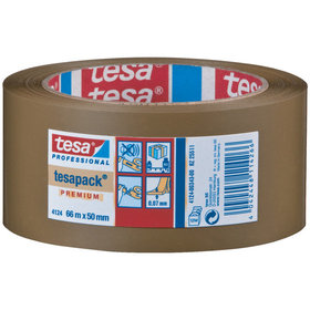tesa® - tesapack 4124, chamois, 50mm x 66m