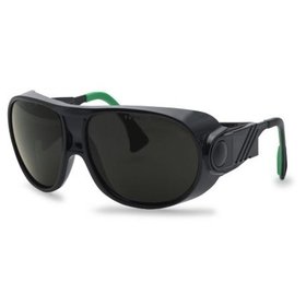uvex - Schweißerschutzbrille futura infradur grau SS 5, schwarz/grün