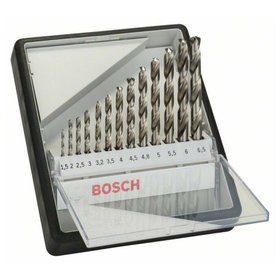 Bosch - Metallbohrer-Set Robust Line HSS-G, DIN 135, 135°, 13-teilig, 1,5 - 6,5mm (2607010538)