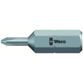 Wera® - Bit Kreuzschlitz Phillips® 851/1 J 6,3mm / 1/4" PH0x25mm