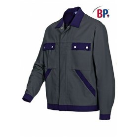 BP® - Arbeitsjacke 1454 720 dunkelgrau/dunkelblau, Größe 60/62