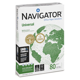 Igepa - Navigator Papier A4, 80g/m², weiß, Pck=500Bl, 8247A80S, für Inkjet, Laser, Kopie