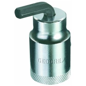 GEDORE - 8756-08 Aufsteckstiftschlüssel für Innensechskantschrauben 16Z 8 mm