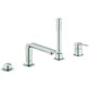 GROHE - Fertigmontageset 4-Loch EH-Wannenkombination