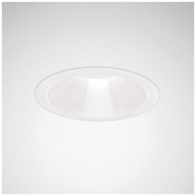 Trilux - LED-Einbaudownlight 18W 4000K ws 2000lm Alu mt 1LED elektr IP20 Ø200x123mm