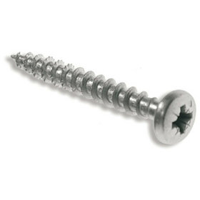 Spanplattenschraube panhead, Kreuzschlitz PZ, 4,0mm, 20mm