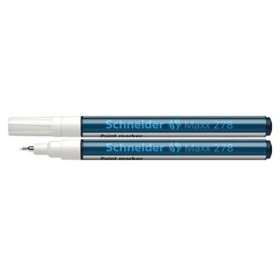 Schneider - Lackmarker Maxx 278, 0,8mm, weiß, 127849