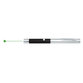 Laserpointer 16cm grüner Laser Reichweite 50m 160g chrom matt