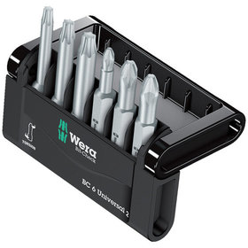 Wera® - Bit-Sortiment Bit-Check 6 Universal 2, 6-teilig