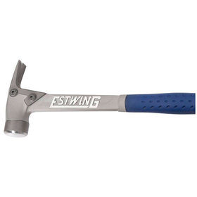 ESTWING - AL-Pro Hammer mit blauen Vinylgriff 390g Kopfgewicht, geraut