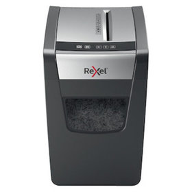 Rexel® - Aktenvernichter Momentum X410-SL, 255x375x370mm, schwarz/silber, 23l, Partikel