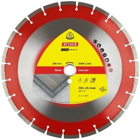 KLINGSPOR - Diamanttrennscheibe DT 350 B, 300 x 2,8 x 20mm 21 Segmente 40 x 2,8 x 10mm