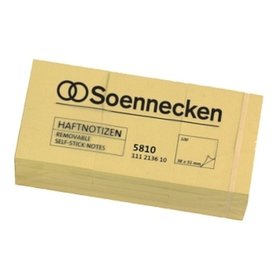 Soennecken - Haftnotiz 5810 38x51mm hellgelb 12er-Pack