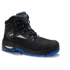 ELTEN - Sicherheitsschnürstiefel STEFANO XXSG black-blue Mid ESD S3, Größe 43