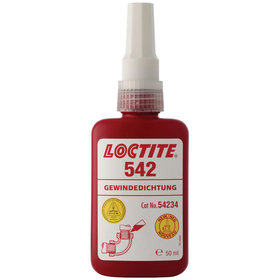 LOCTITE® - 542 Gewindedichtung mittelfest braun niedrigviskos, 50ml Flasche