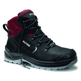 ELTEN - Damen-Sicherheitsschnürstiefel LENA GTX black-red Mid 746131, ESD S3 CI, Größe 42