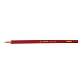 STABILO® - Bleistift Swano, HB, 175mm, 306/HB, Schaftfarbe: rot, lackiert