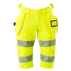 MASCOT® - Shorts, lang mit Hängetaschen ACCELERATE SAFE, hi-vis Gelb, Größe C62