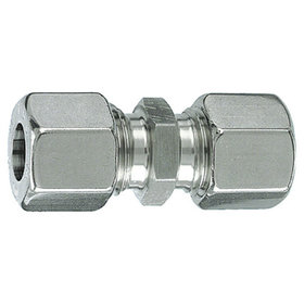 RIEGLER® - Gerade Verschraubung, Rohr-Außen-Ø 8mm, Edelstahl 1.4571, 315 bar