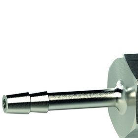 RIEGLER® - Einschraubschlauchtülle, G 1/8" A, für Schlauch LW 6, SW 14, Messing vernickelt