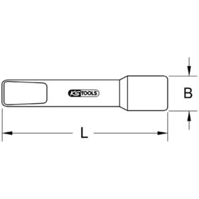 KSTOOLS® - Kunststoffspreizkeil, 38x197mm