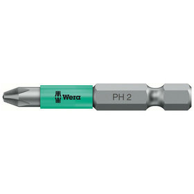 Wera® - Bit Kreuzschlitz Phillips® 853/4 ACR® SL 6,3mm / 1/4" PH2x50mm