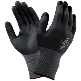 Ansell® - Mechanischer Schutzhandschuh HyFlex® 11-840, grau/schwarz, Größe 10,0