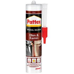 Pattex® - Ofen+Kamin Silikon300ml, rot