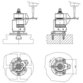 HALDER - Schwimmspanner, kompakte Bauform, getrennte Spannung und Verblockung M 12 | 23320.0010