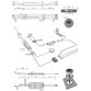 HALEMEIER - Stromkreis-Funkschalterset, Tri-Mitter, Leist.max. 3 x 36W, 12V