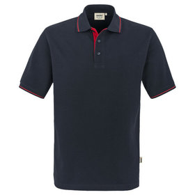 HAKRO - Poloshirt Casual 803, tinte/rot, Größe XL