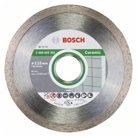 Bosch - Diamanttrennscheibe Standard for Ceramic, 115 x 22,23 x 1,6 x 7mm, 1er-Pack (2608602201)
